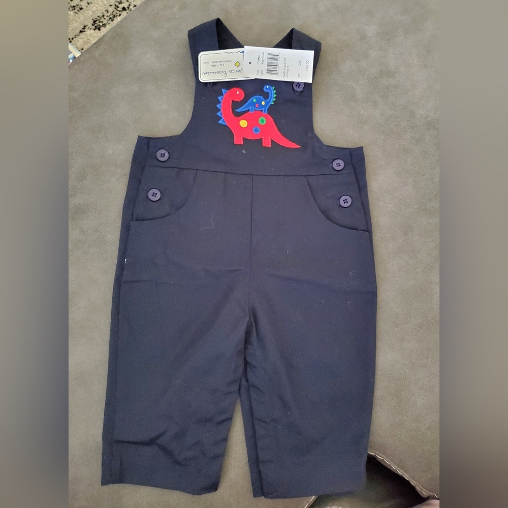 Florence Eiseman Toddler Longalls Overalls NWT